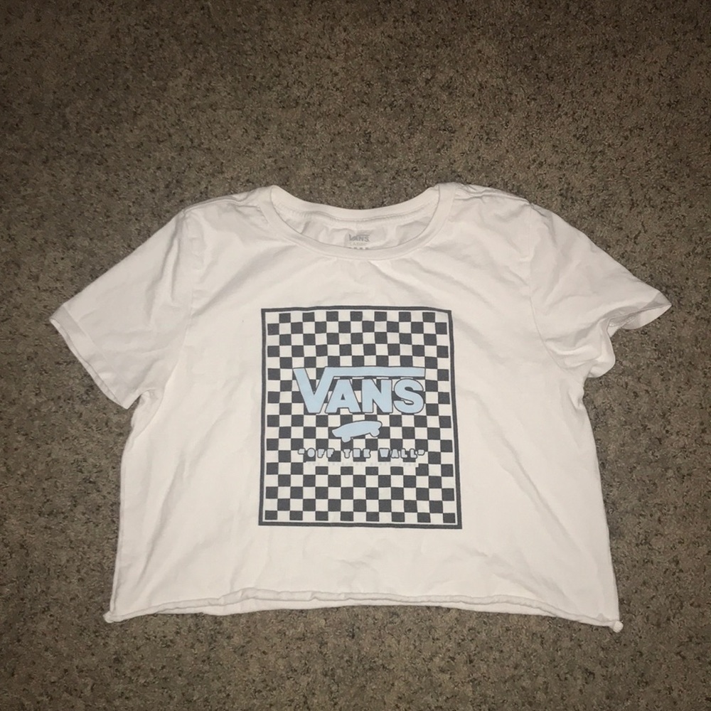 cropped vans shirt